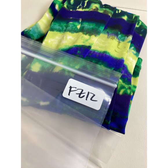 Susan Graver Women Top size Large Liquid knit V-Neck Watercolor 3/4 Sleeve Artsy - Picture 7 of 12